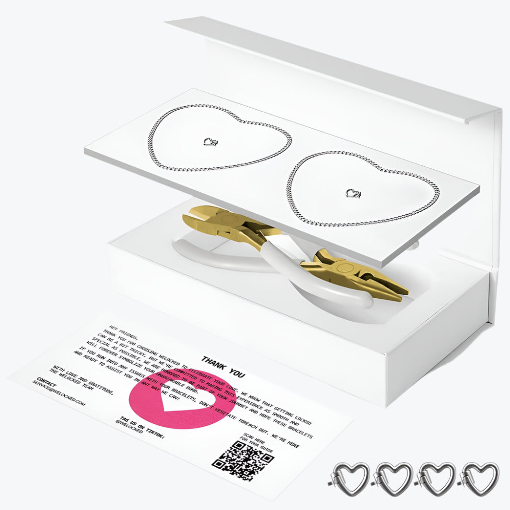 Personalised Permanent DIY Bracelet Set - Love&Craft