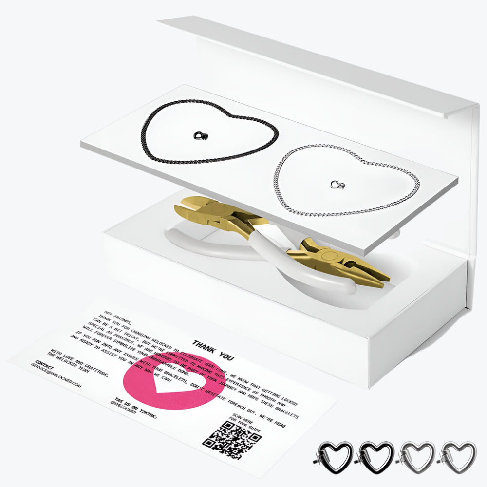 Personalised Permanent DIY Bracelet Set - Love&Craft