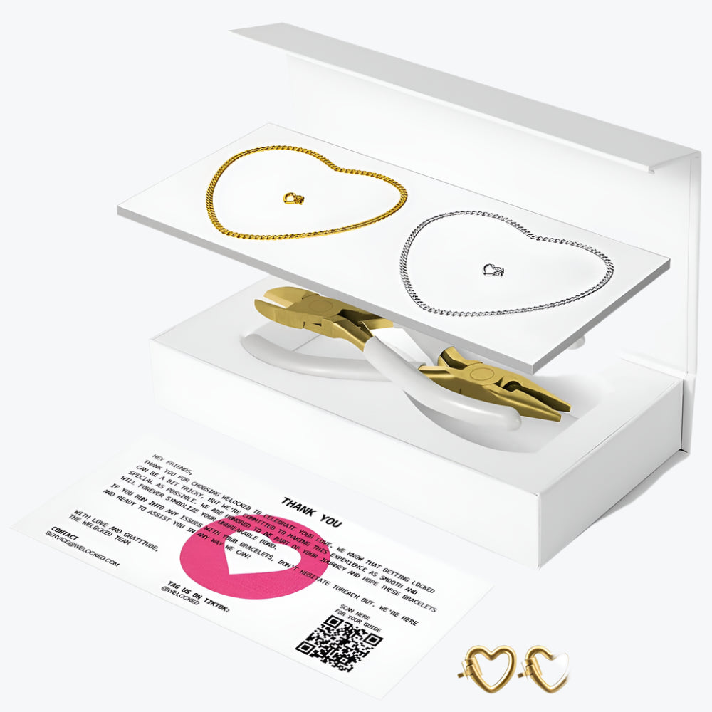 Personalised Permanent DIY Bracelet Set - Love&Craft