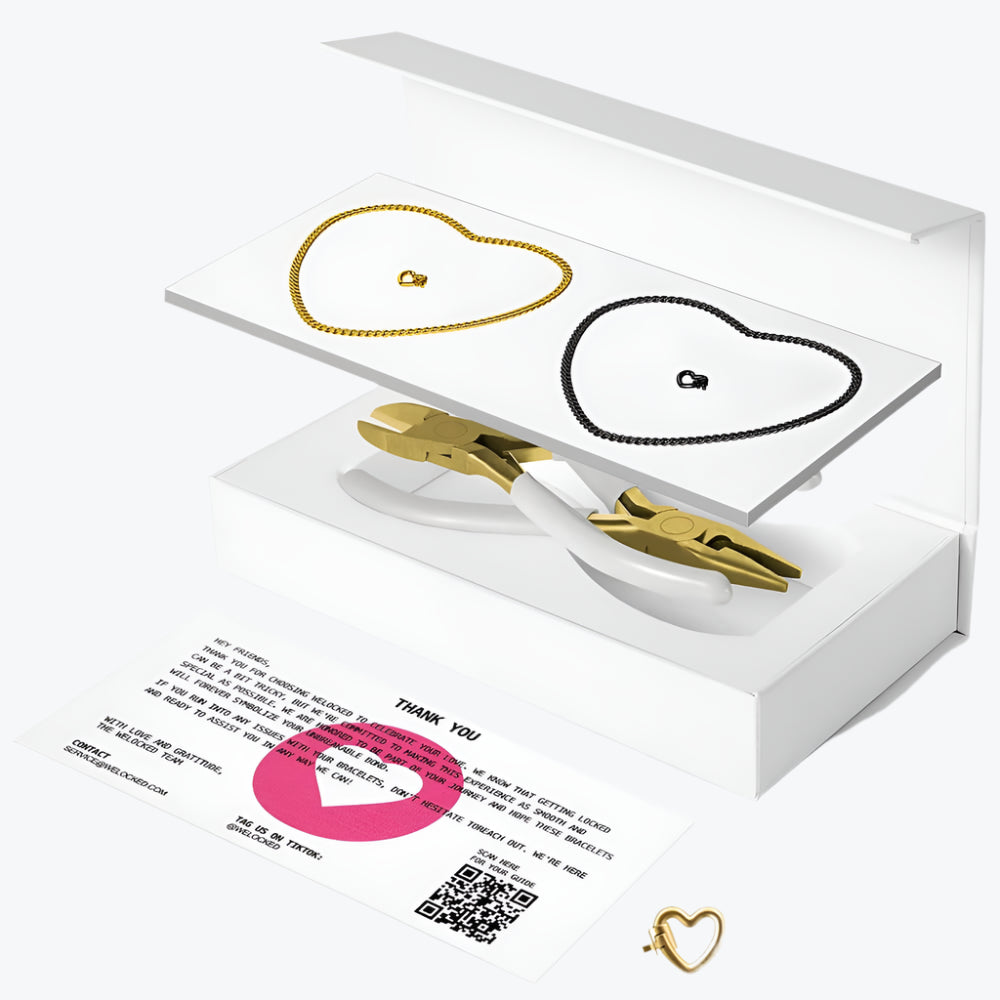 Personalised Permanent DIY Bracelet Set - Love&Craft