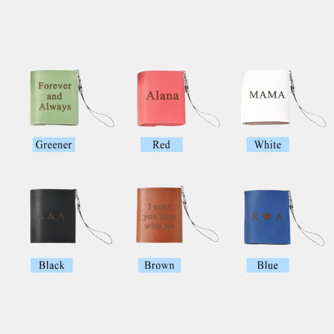 Personalized Mini Album Keychain