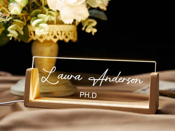 Personalized Office Desk Name Plate