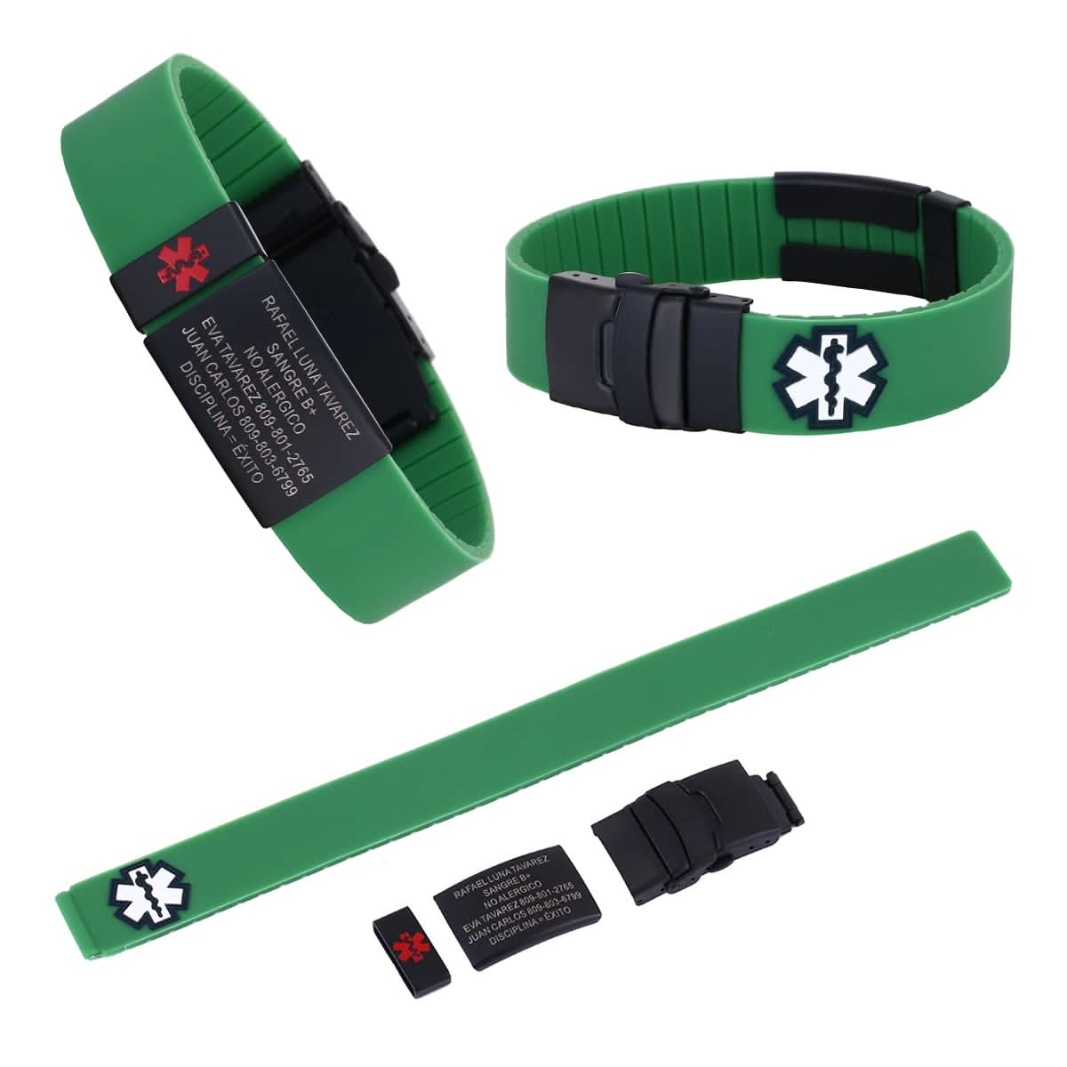 Custom Sport Medical Alert Bracelet – Free Engraving