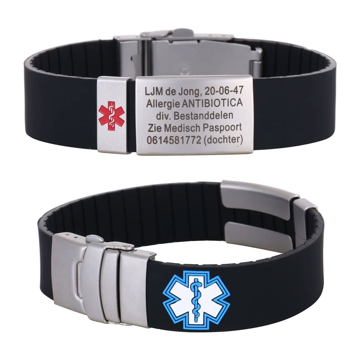 Custom Sport Medical Alert Bracelet – Free Engraving