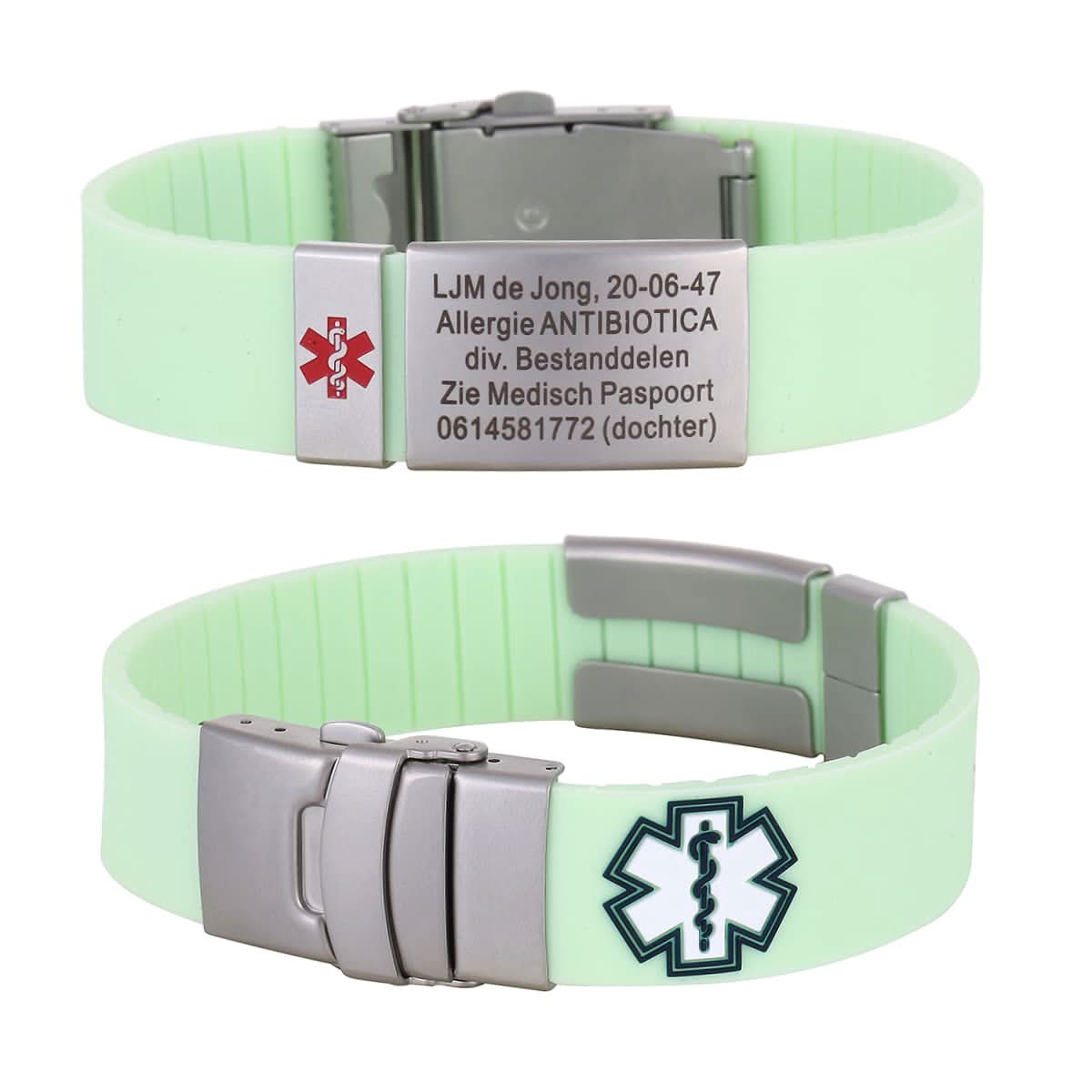 Custom Sport Medical Alert Bracelet – Free Engraving