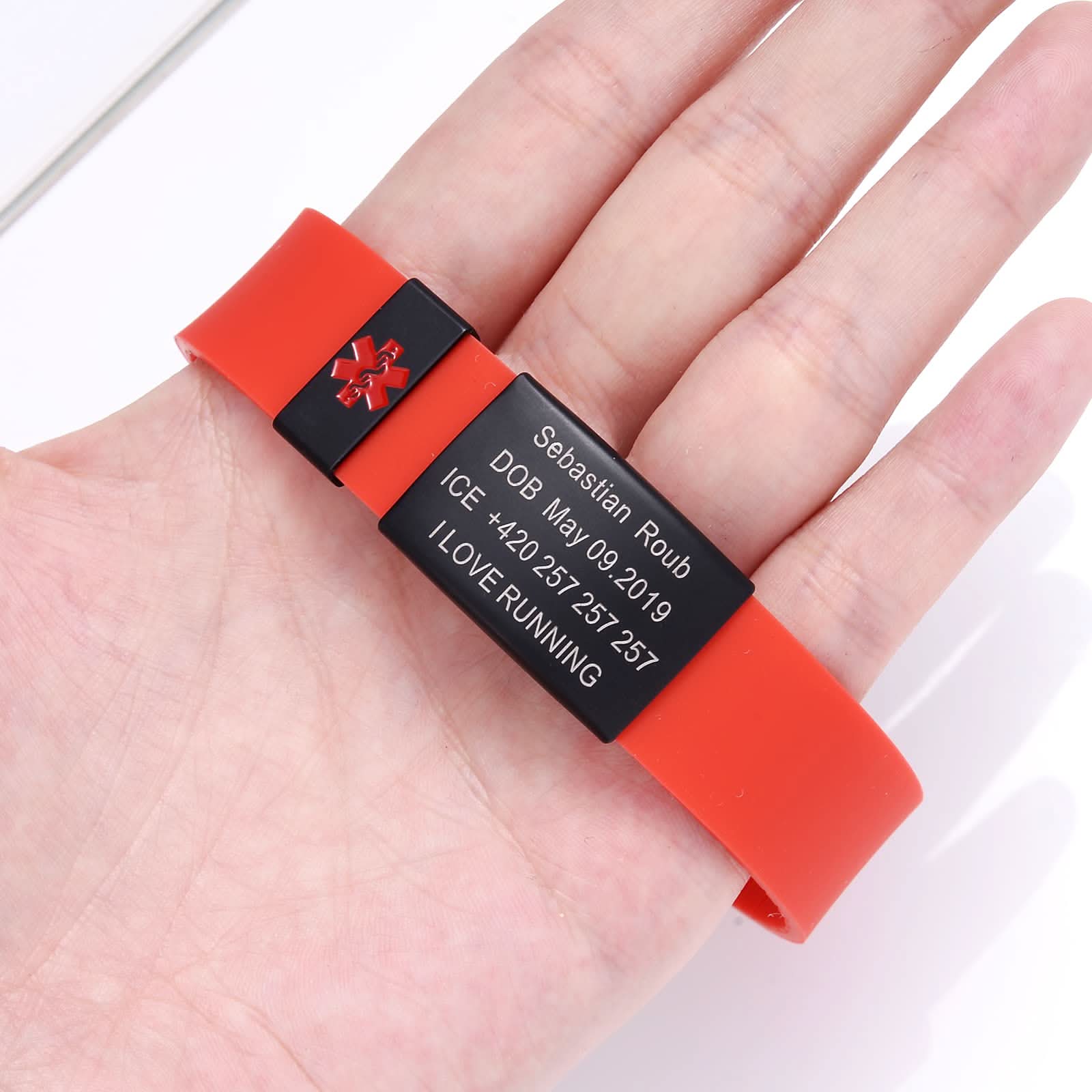 Custom Sport Medical Alert Bracelet – Free Engraving