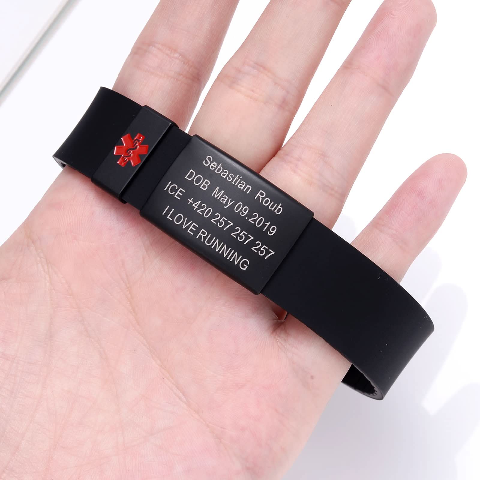Custom Sport Medical Alert Bracelet – Free Engraving