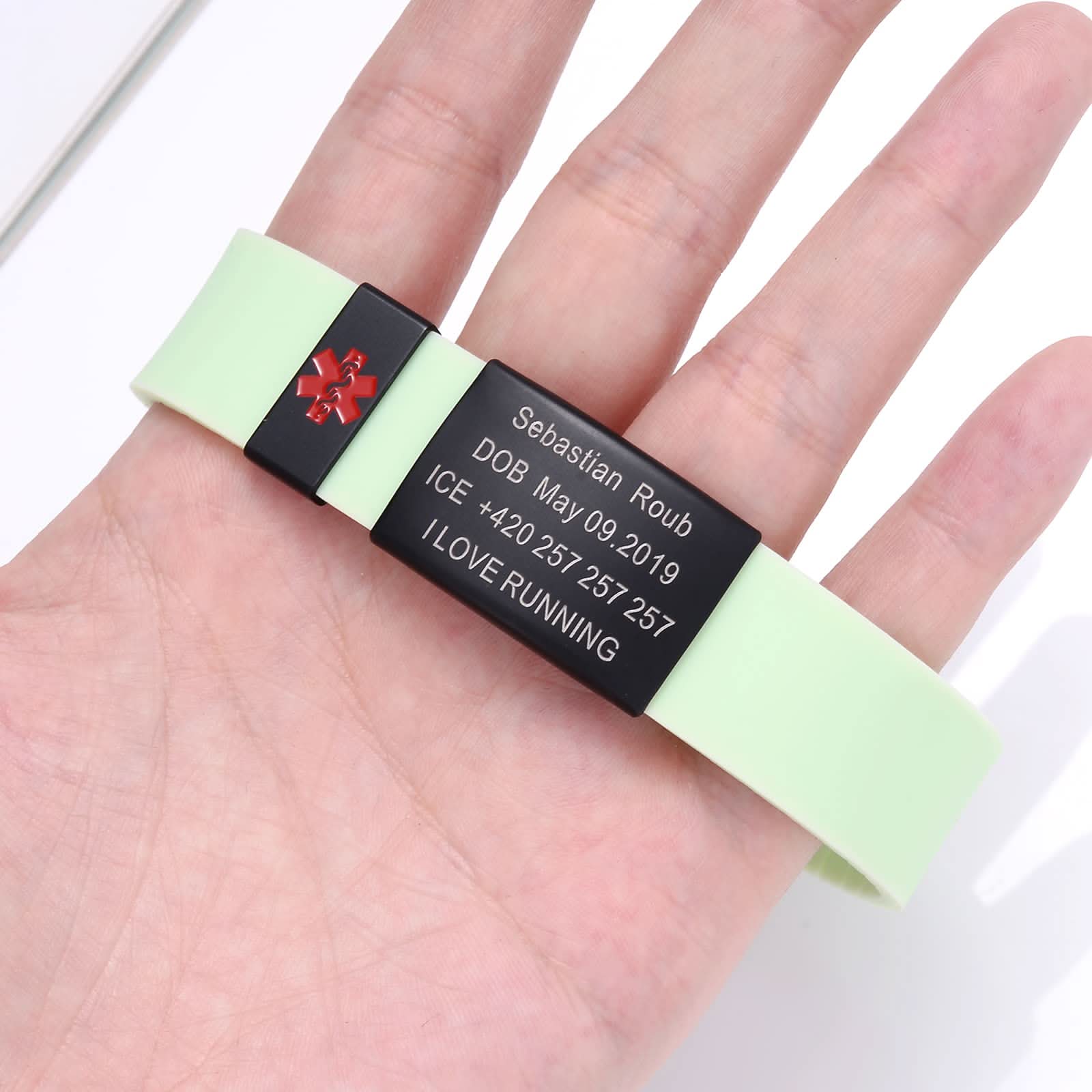 Custom Sport Medical Alert Bracelet – Free Engraving