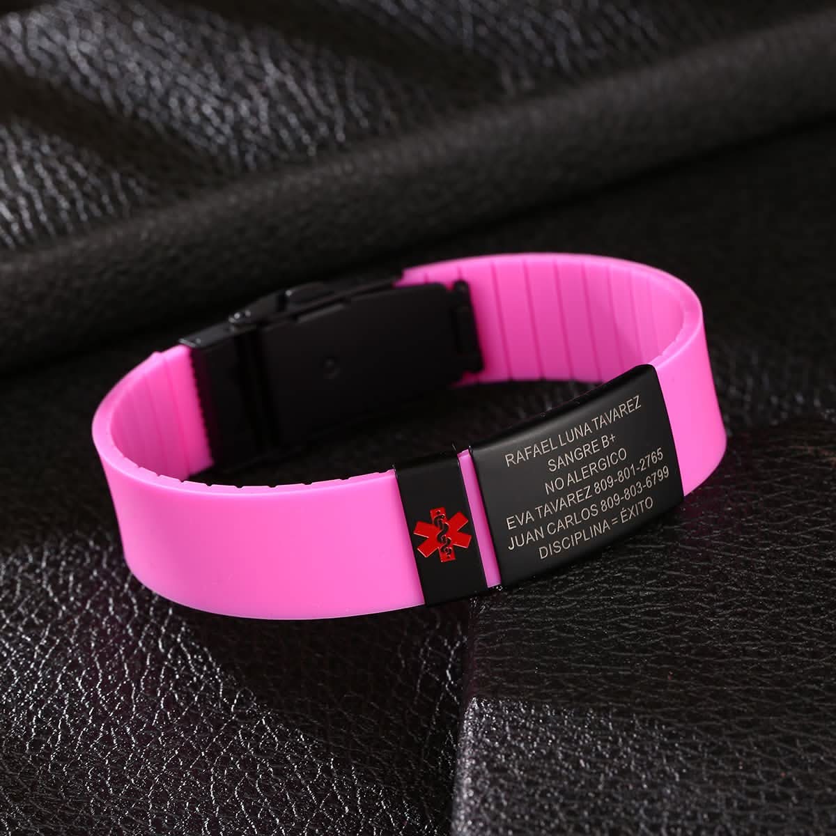 Custom Sport Medical Alert Bracelet – Free Engraving