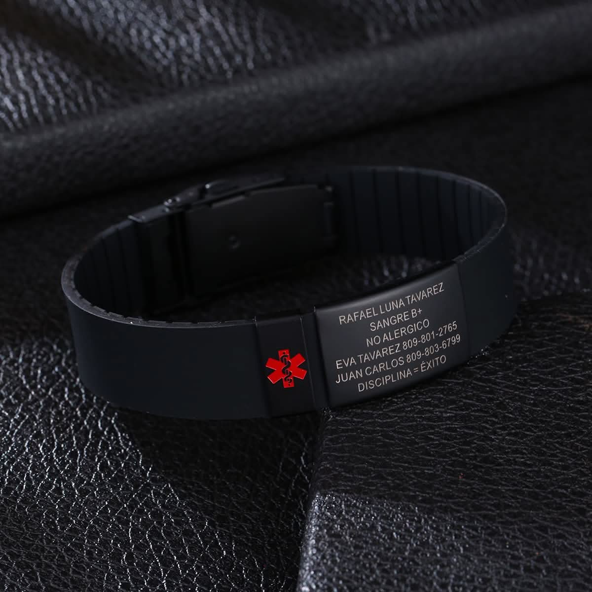 Custom Sport Medical Alert Bracelet – Free Engraving