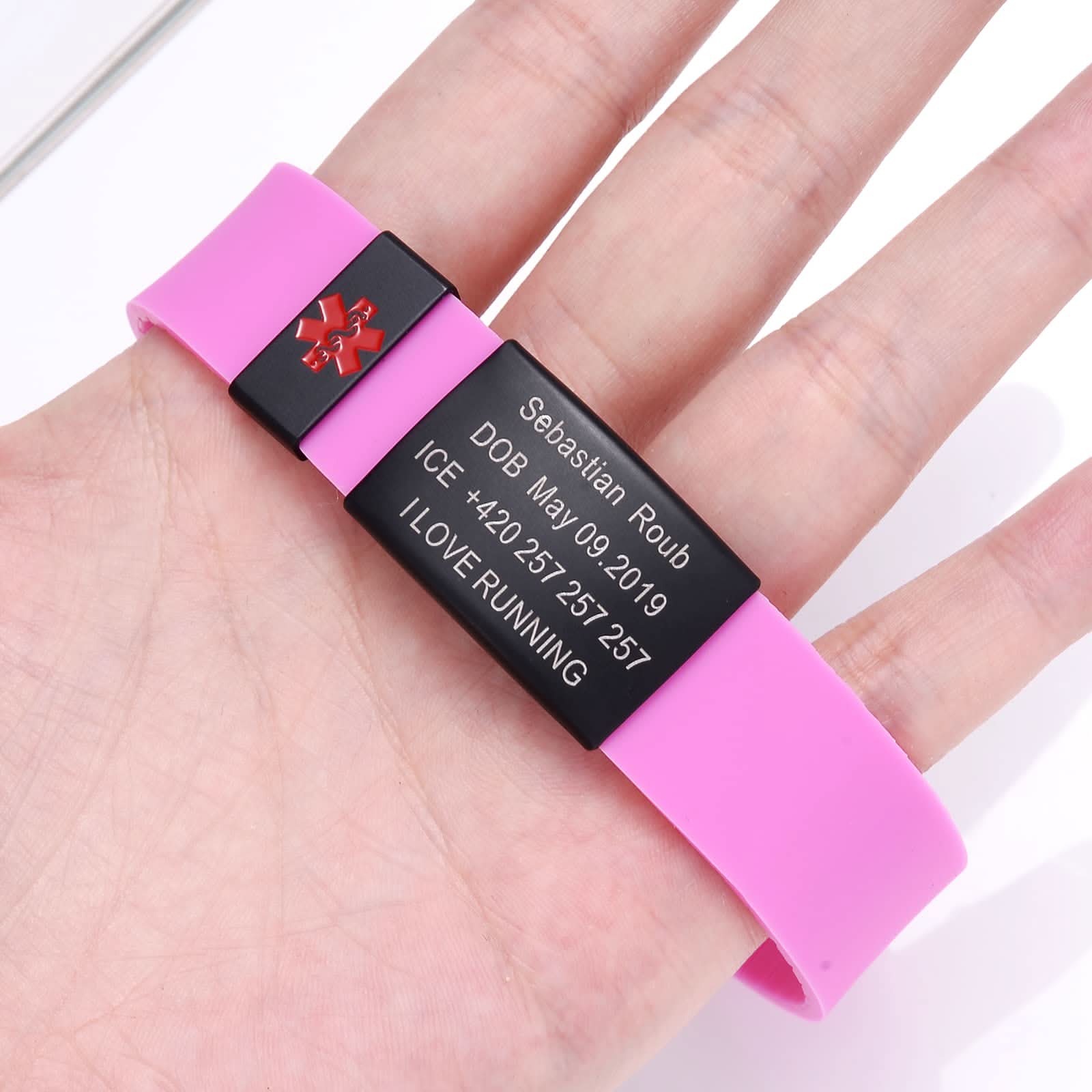 Custom Sport Medical Alert Bracelet – Free Engraving