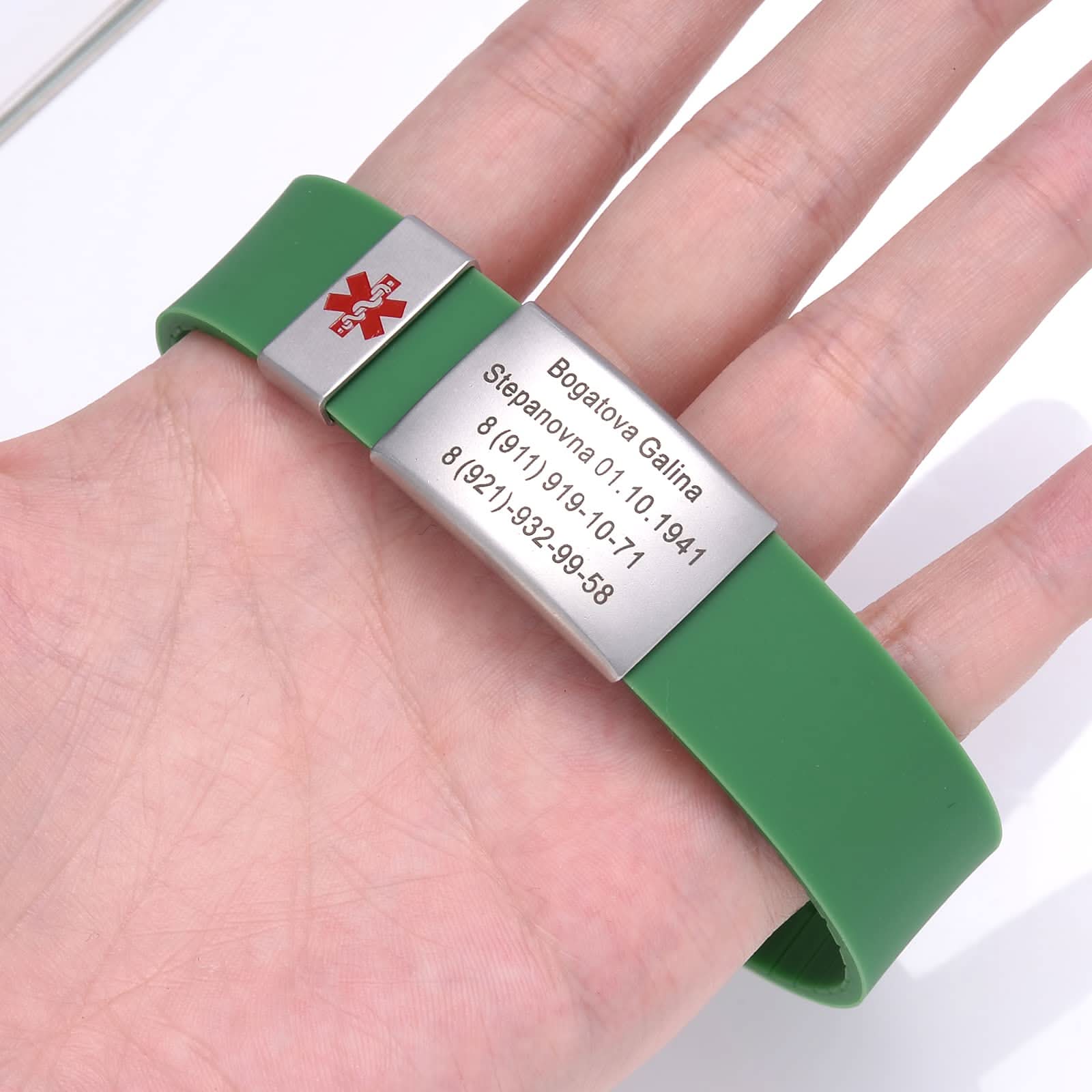 Custom Sport Medical Alert Bracelet – Free Engraving