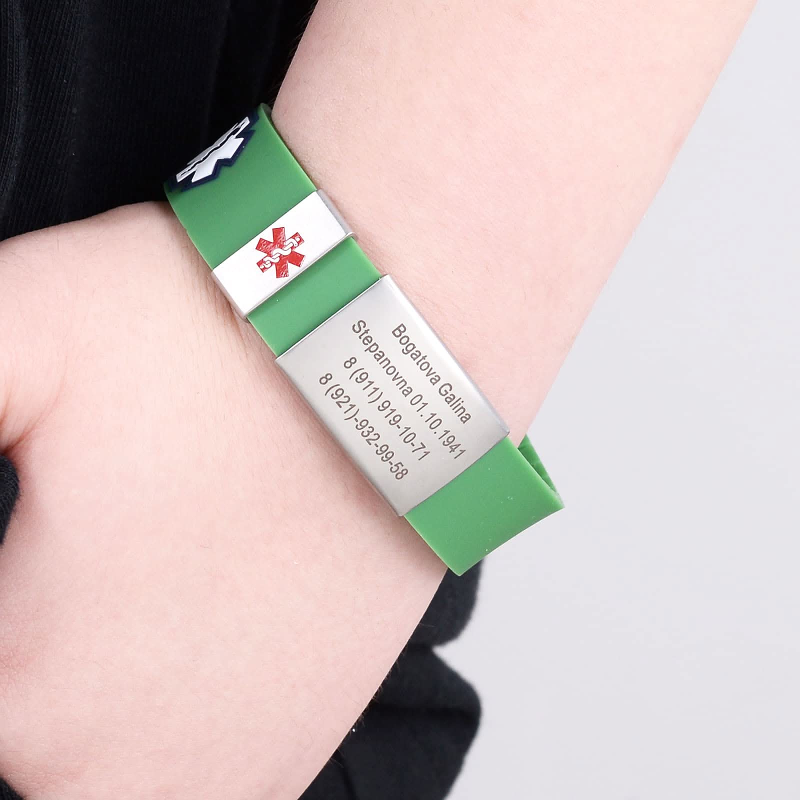 Custom Sport Medical Alert Bracelet – Free Engraving