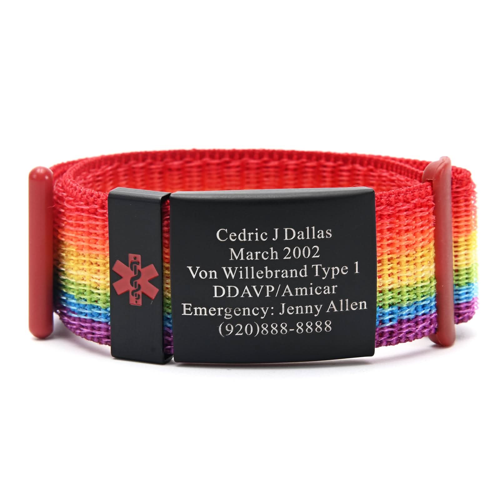 Personalized Medical ID Bracelet – Unisex Emergency Alert