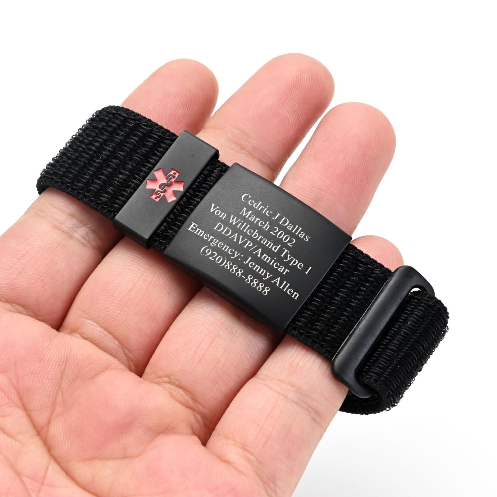 Personalized Medical ID Bracelet – Unisex Emergency Alert