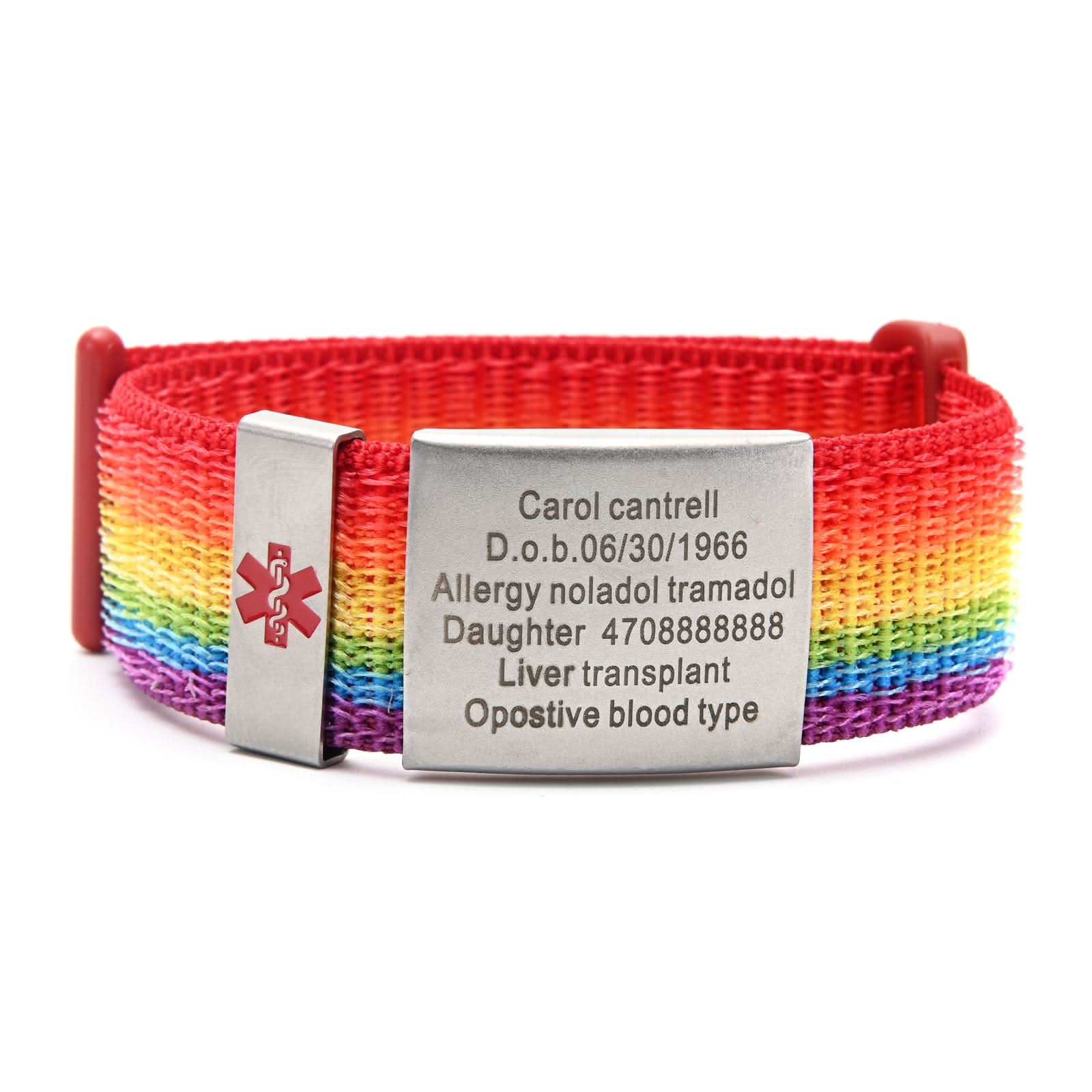 Personalized Medical ID Bracelet – Unisex Emergency Alert