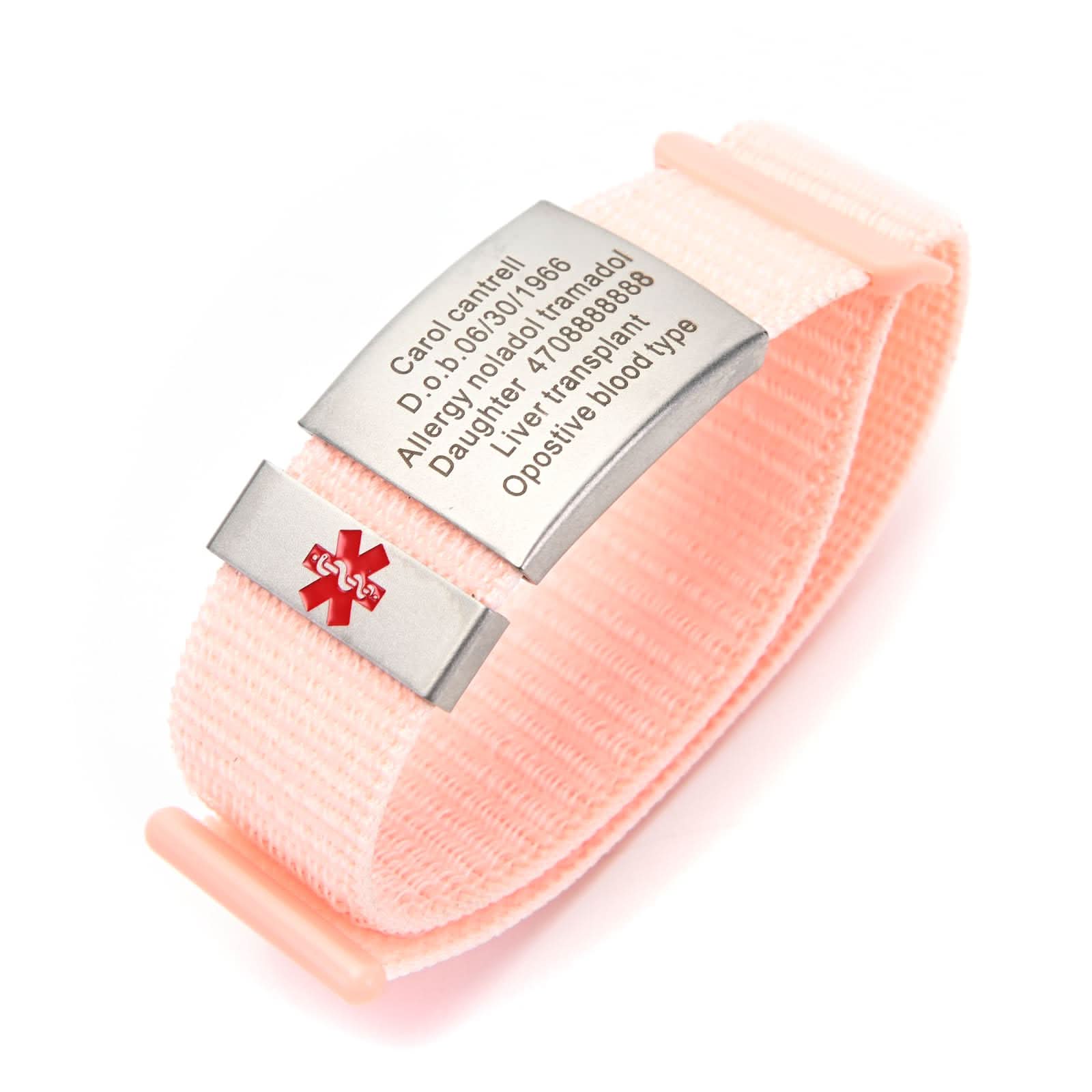 Personalized Medical ID Bracelet – Unisex Emergency Alert