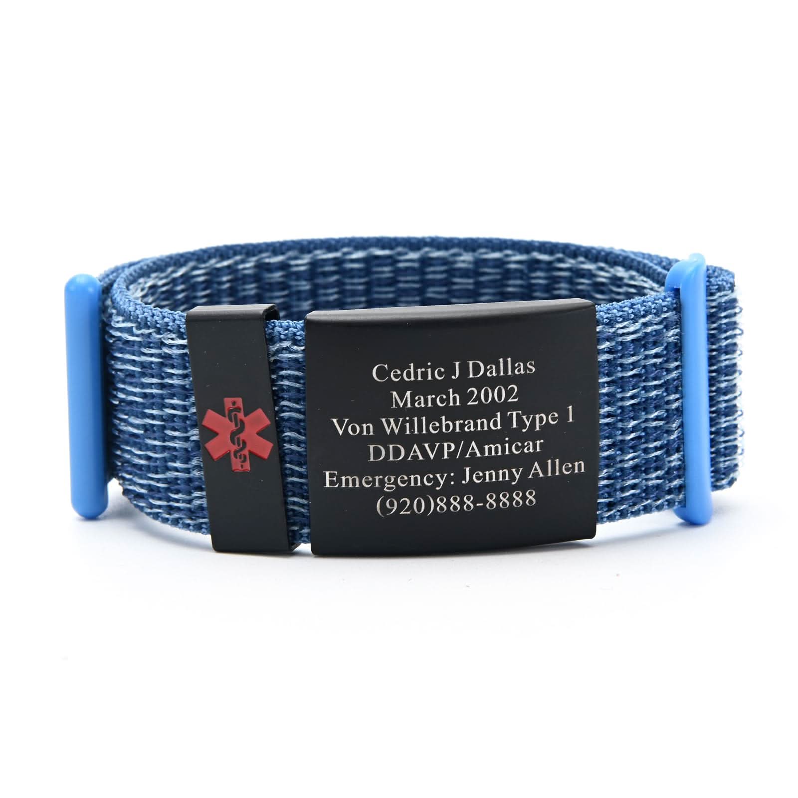 Personalized Medical ID Bracelet – Unisex Emergency Alert