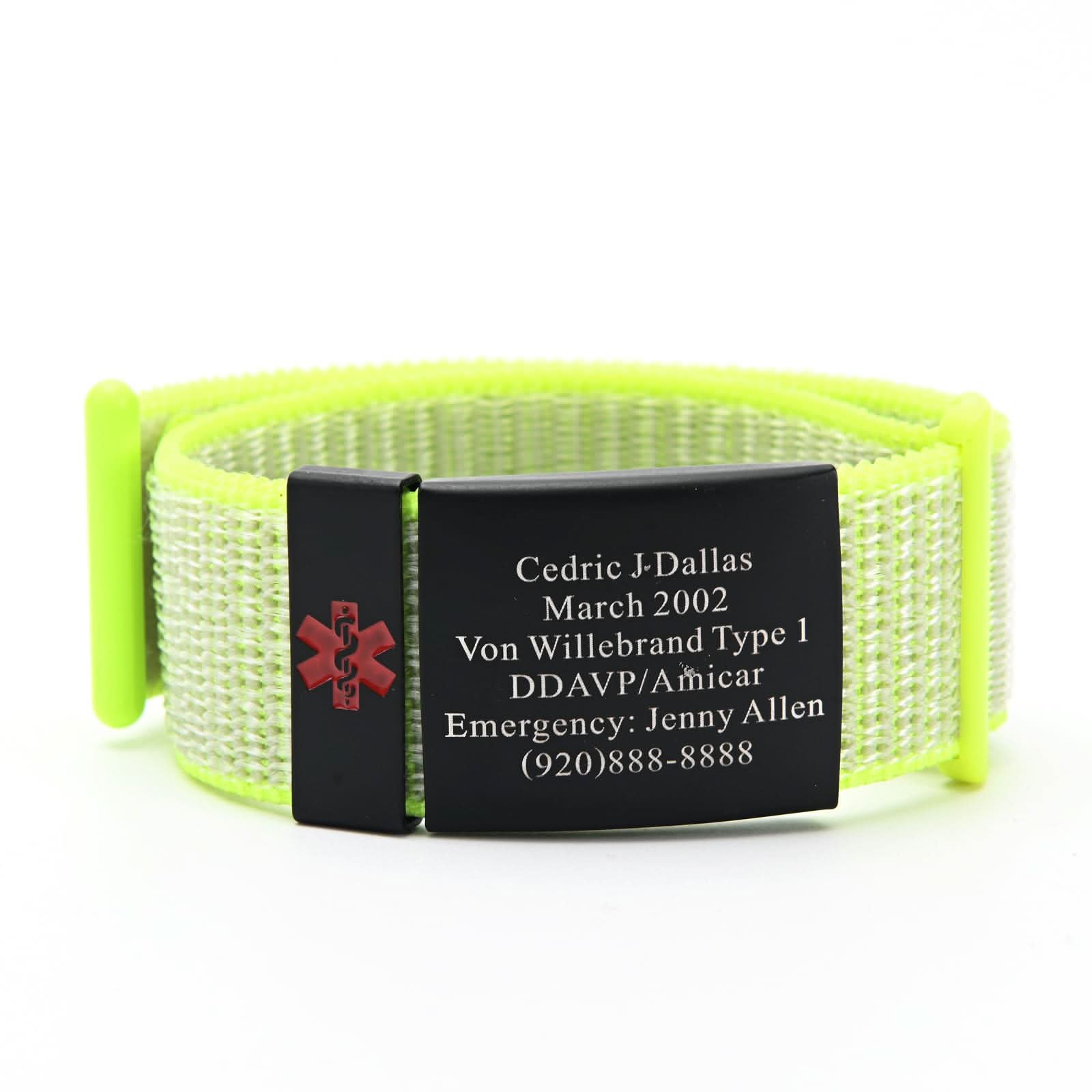 Personalized Medical ID Bracelet – Unisex Emergency Alert