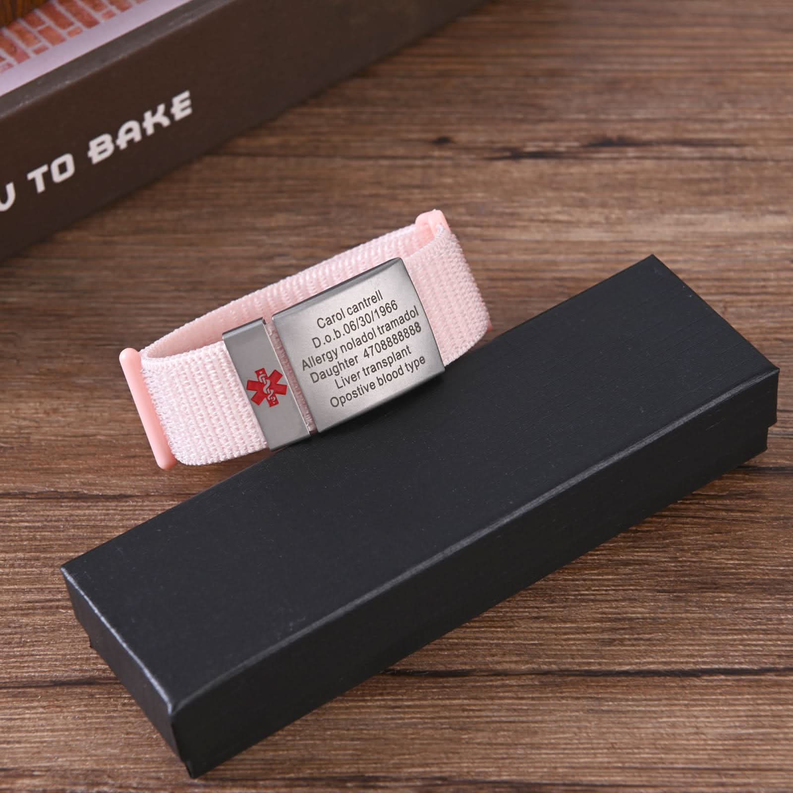 Personalized Medical ID Bracelet – Unisex Emergency Alert