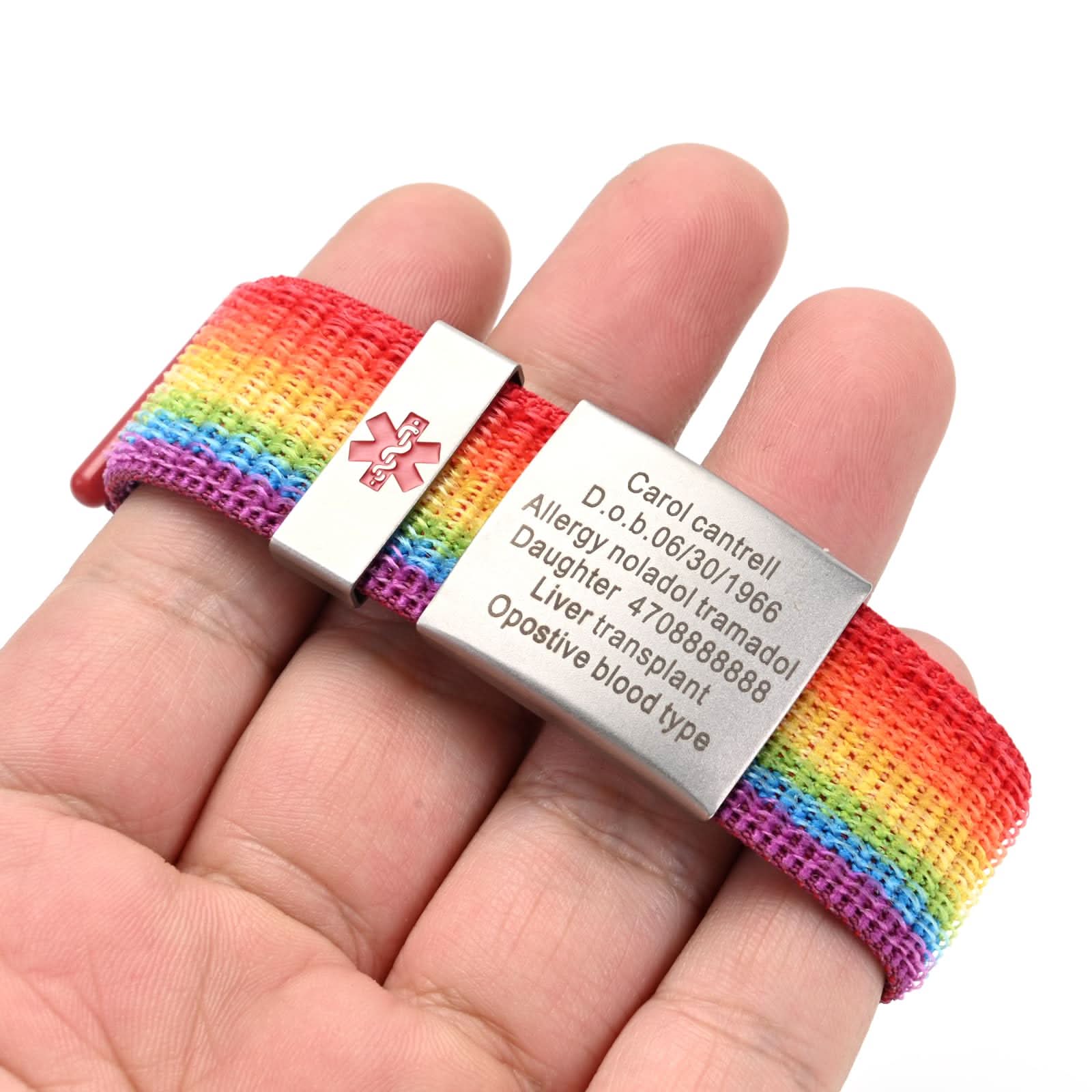 Personalized Medical ID Bracelet – Unisex Emergency Alert