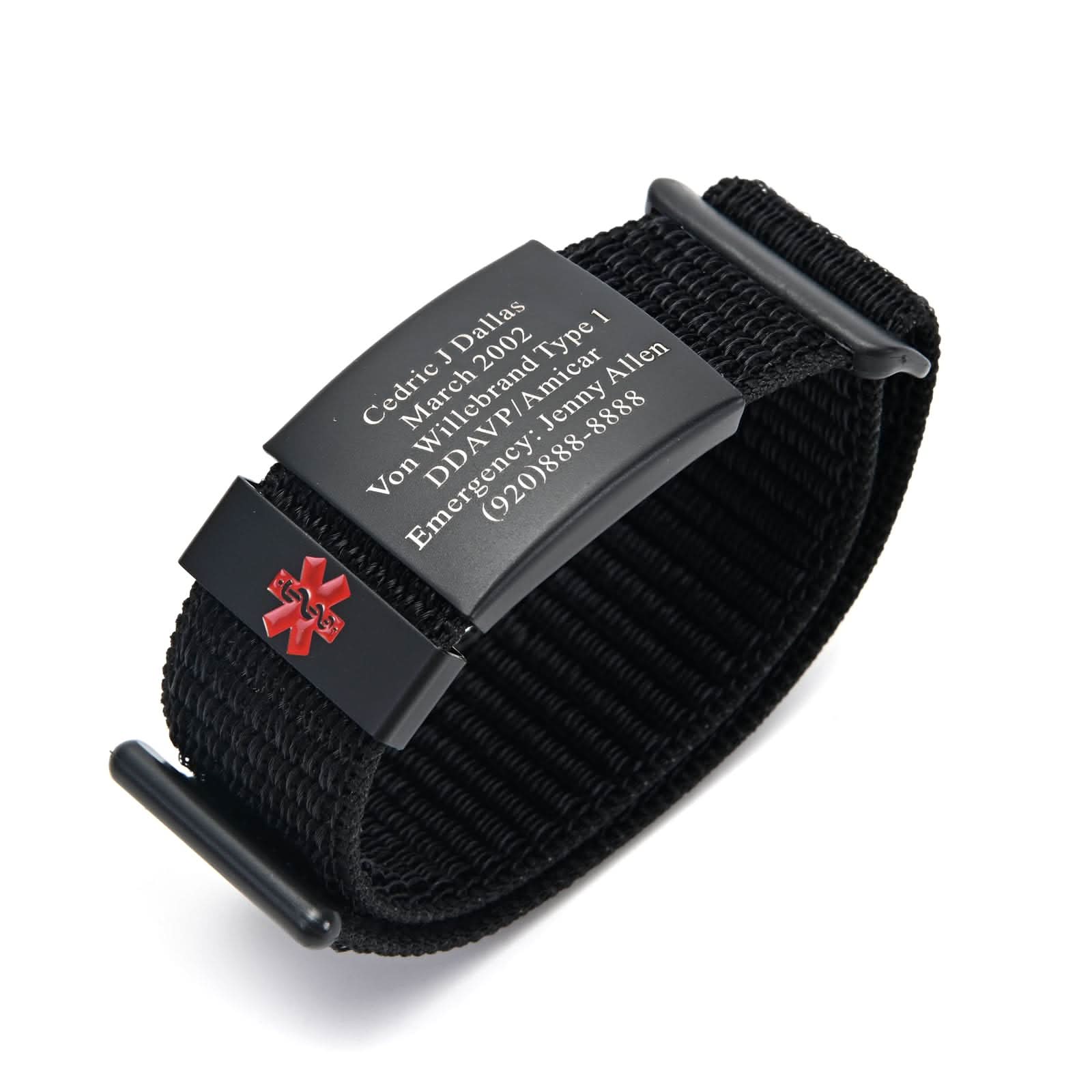 Personalized Medical ID Bracelet – Unisex Emergency Alert