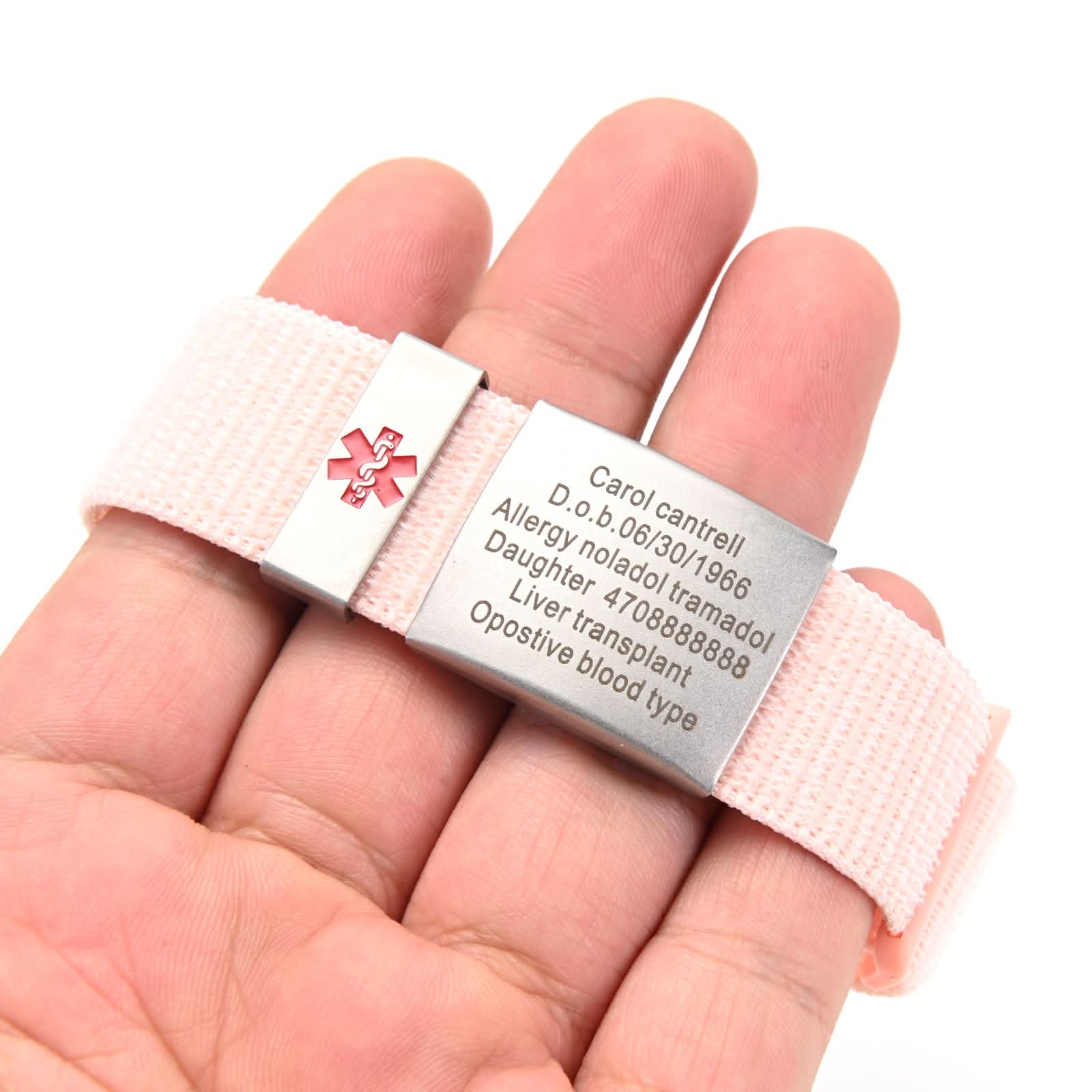 Personalized Medical ID Bracelet – Unisex Emergency Alert