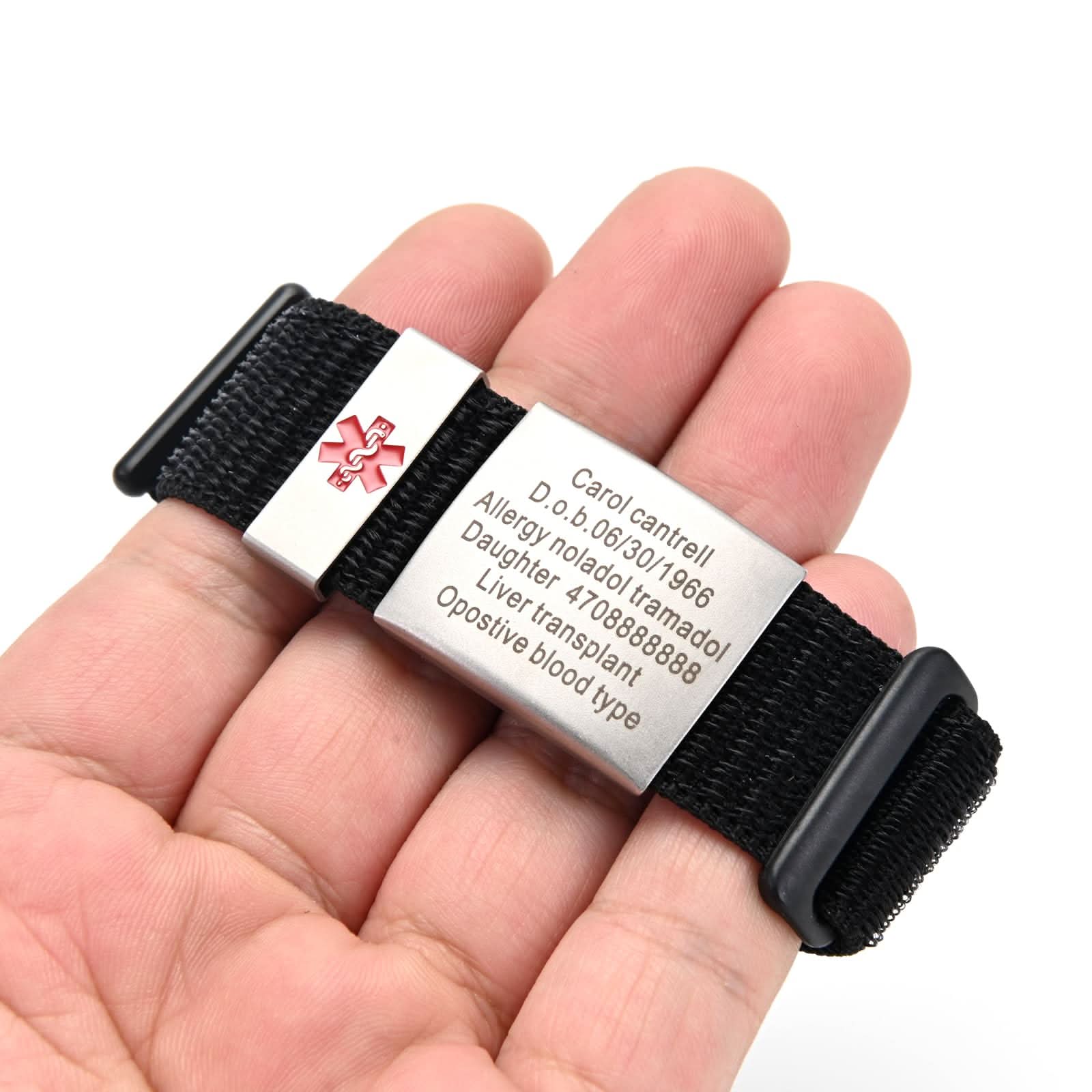 Personalized Medical ID Bracelet – Unisex Emergency Alert