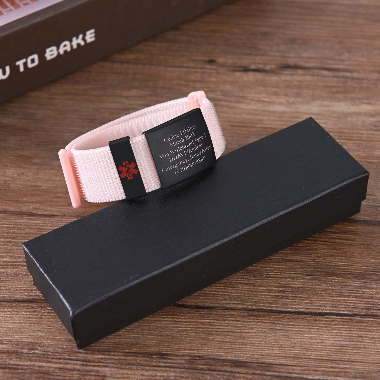 Personalized Medical ID Bracelet – Unisex Emergency Alert