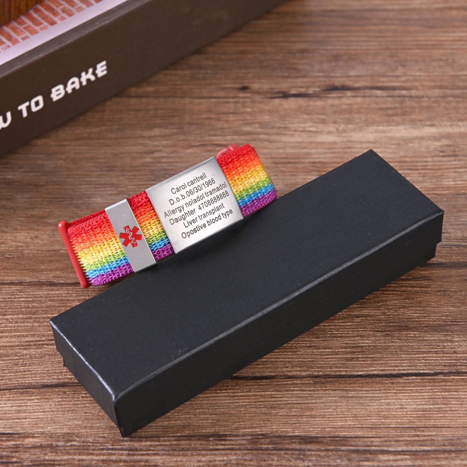 Personalized Medical ID Bracelet – Unisex Emergency Alert