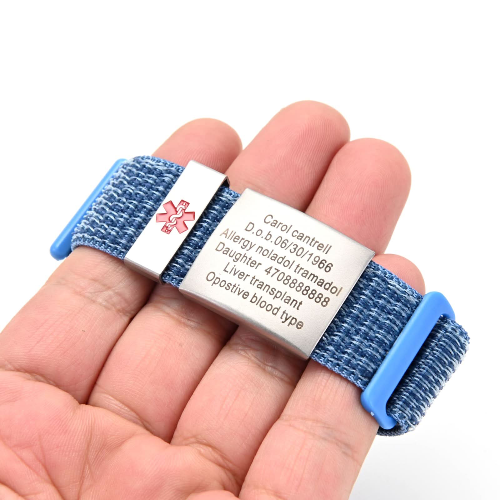 Personalized Medical ID Bracelet – Unisex Emergency Alert