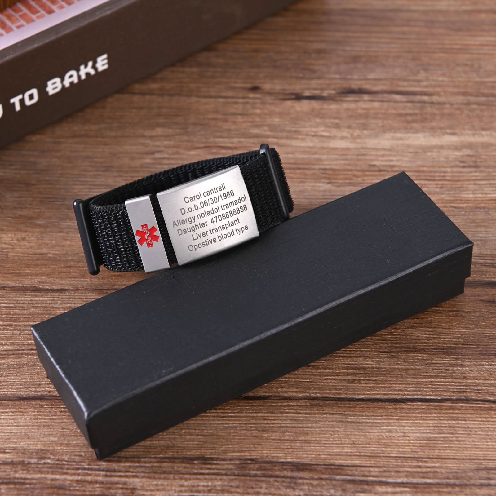 Personalized Medical ID Bracelet – Unisex Emergency Alert