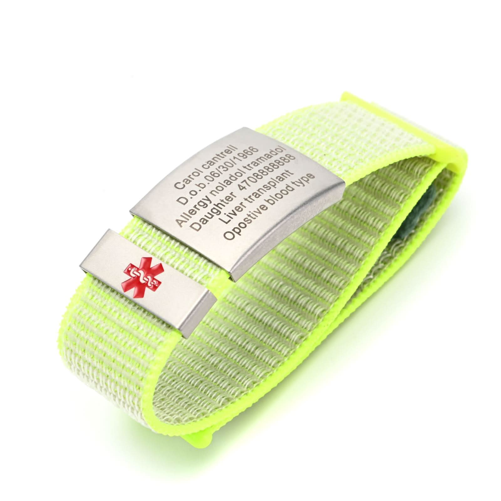 Personalized Medical ID Bracelet – Unisex Emergency Alert