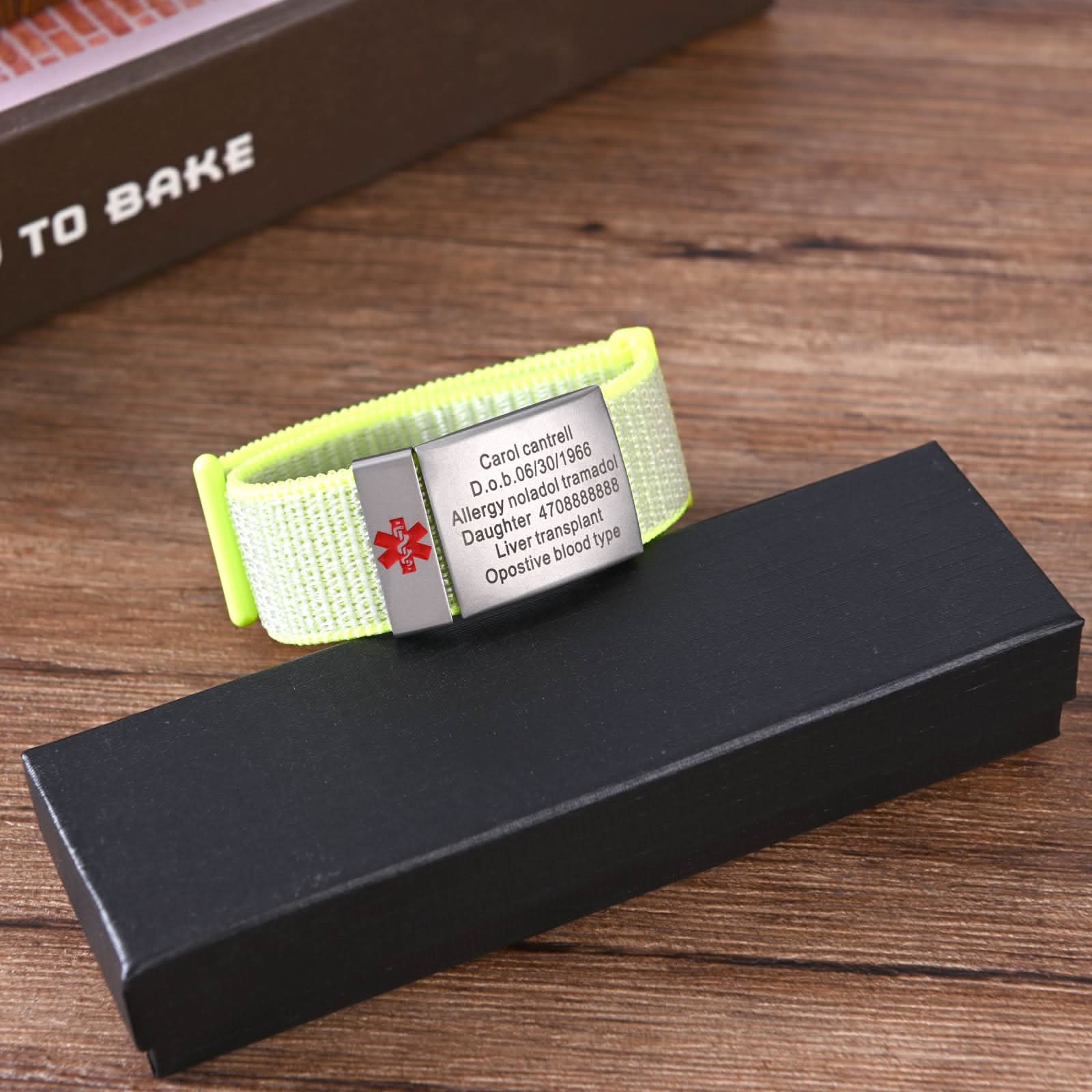 Personalized Medical ID Bracelet – Unisex Emergency Alert