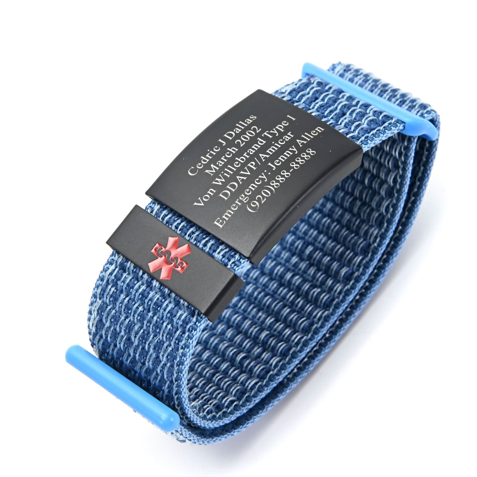 Personalized Medical ID Bracelet – Unisex Emergency Alert