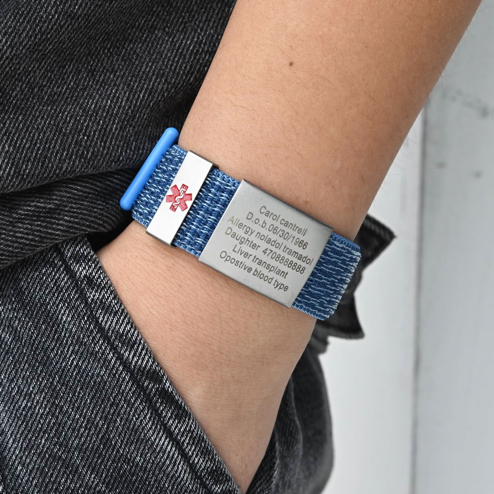 Personalized Medical ID Bracelet – Unisex Emergency Alert