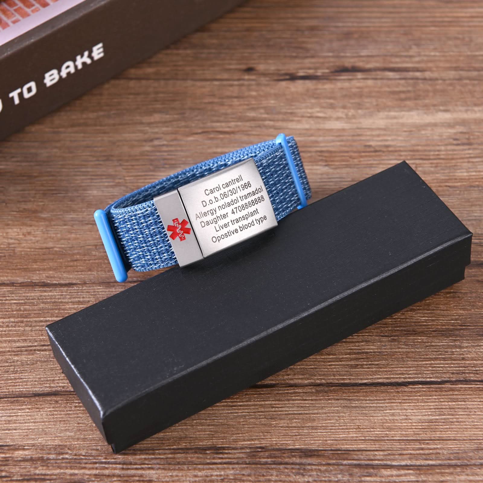 Personalized Medical ID Bracelet – Unisex Emergency Alert