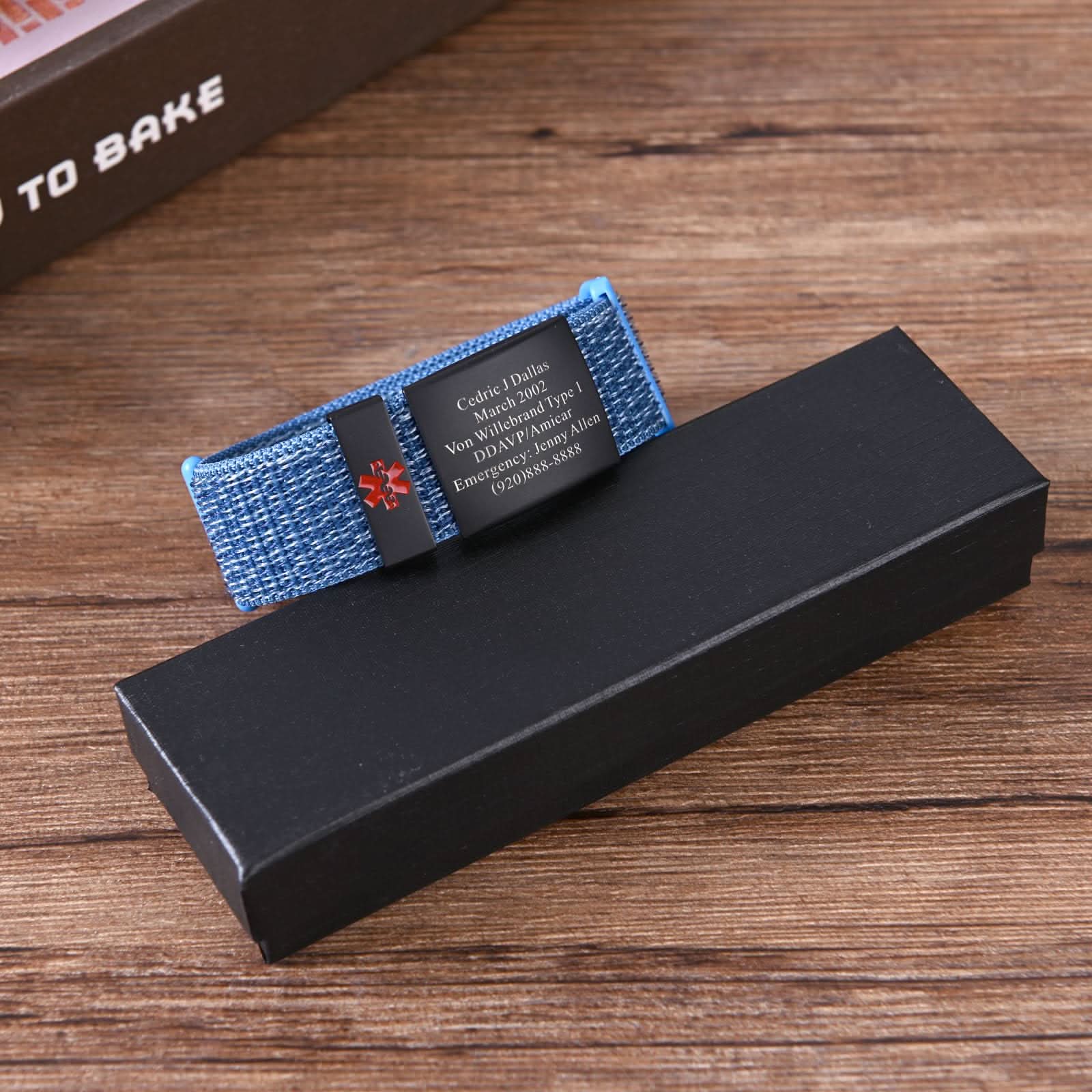 Personalized Medical ID Bracelet – Unisex Emergency Alert