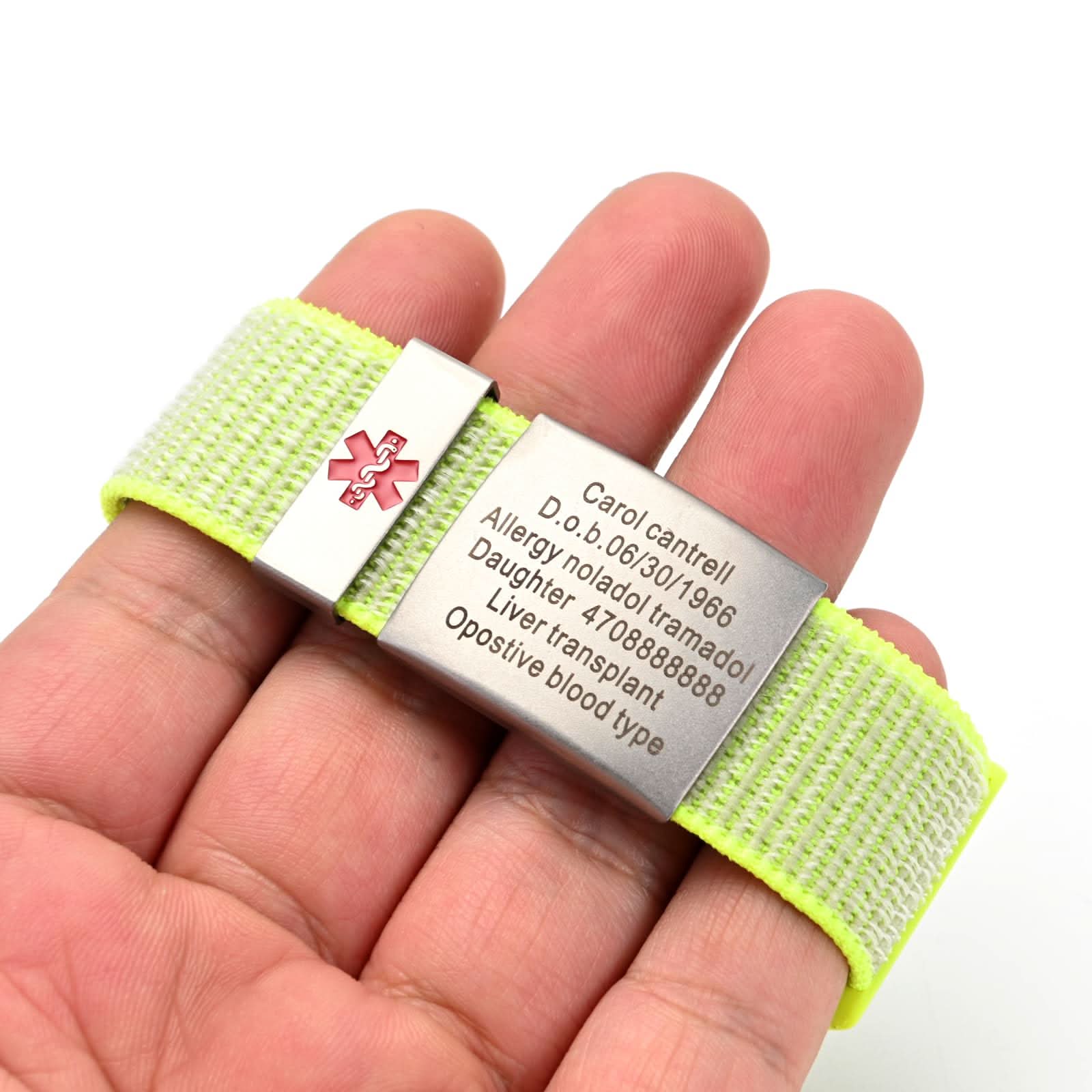 Personalized Medical ID Bracelet – Unisex Emergency Alert