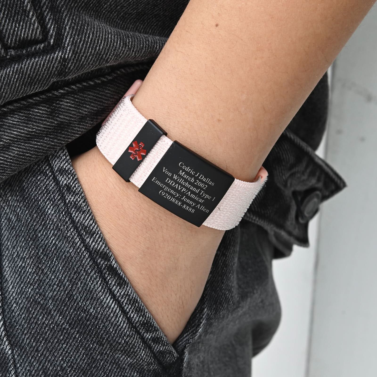 Personalized Medical ID Bracelet – Unisex Emergency Alert