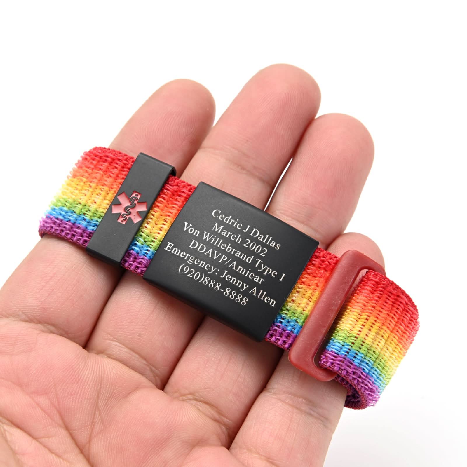 Personalized Medical ID Bracelet – Unisex Emergency Alert