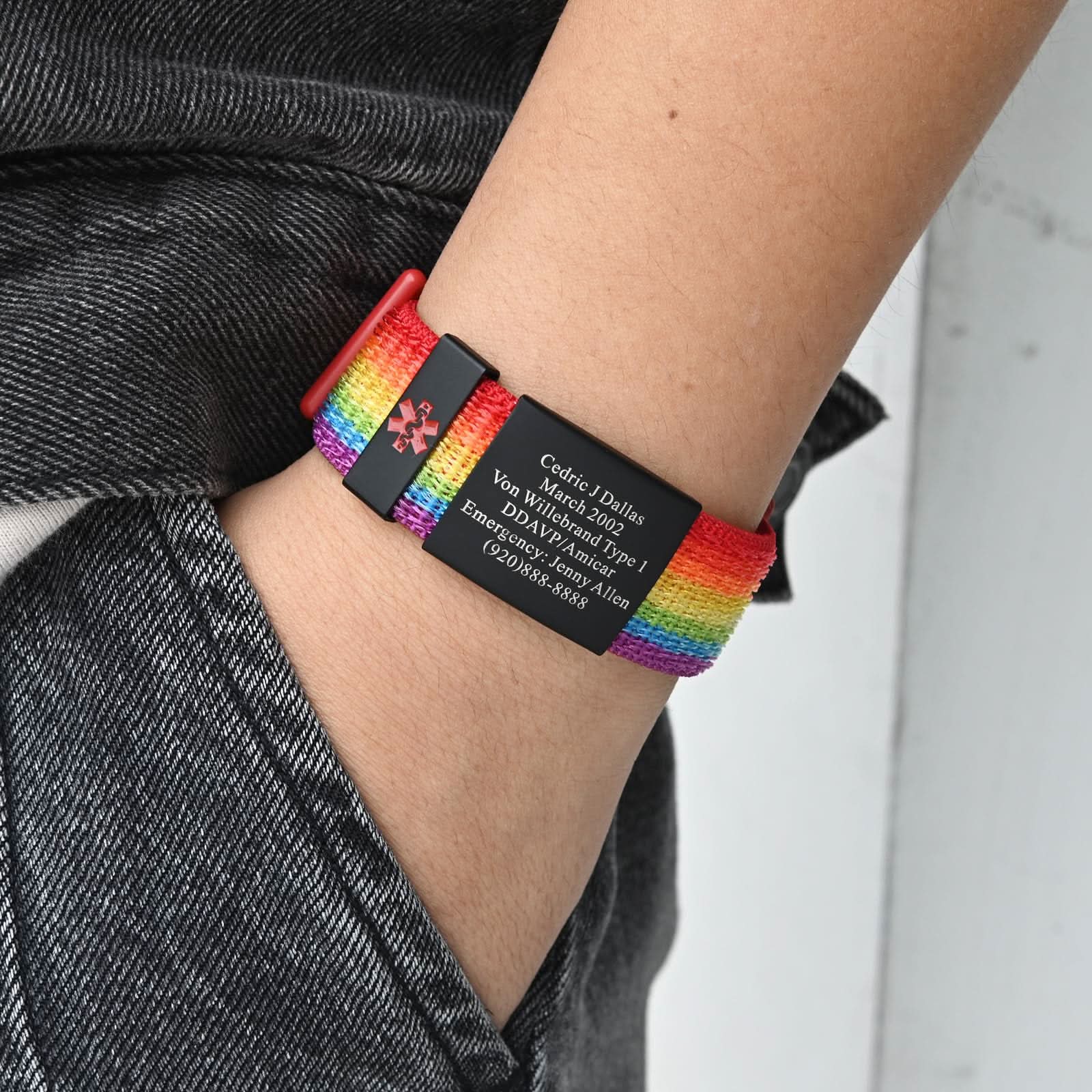 Personalized Medical ID Bracelet – Unisex Emergency Alert