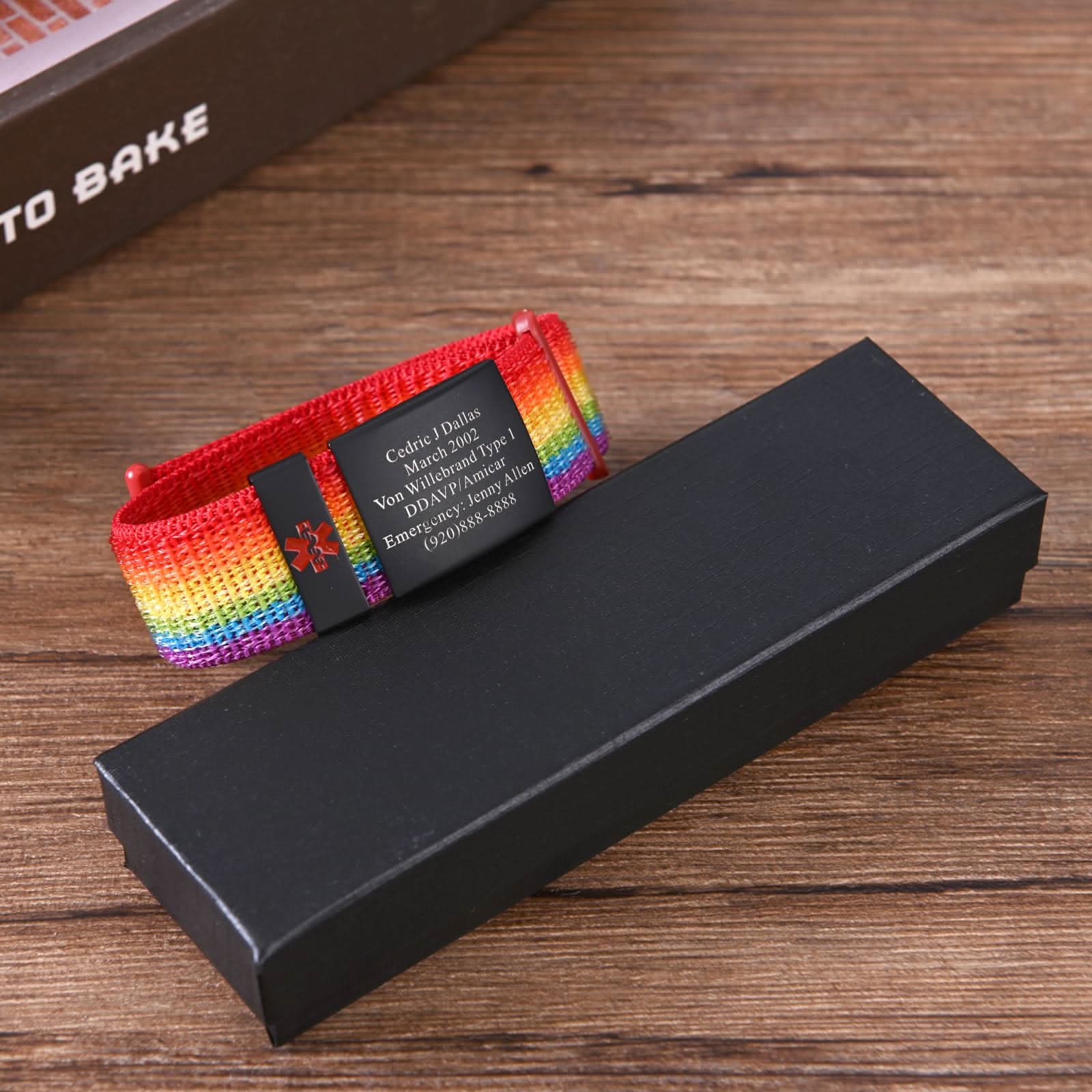 Personalized Medical ID Bracelet – Unisex Emergency Alert