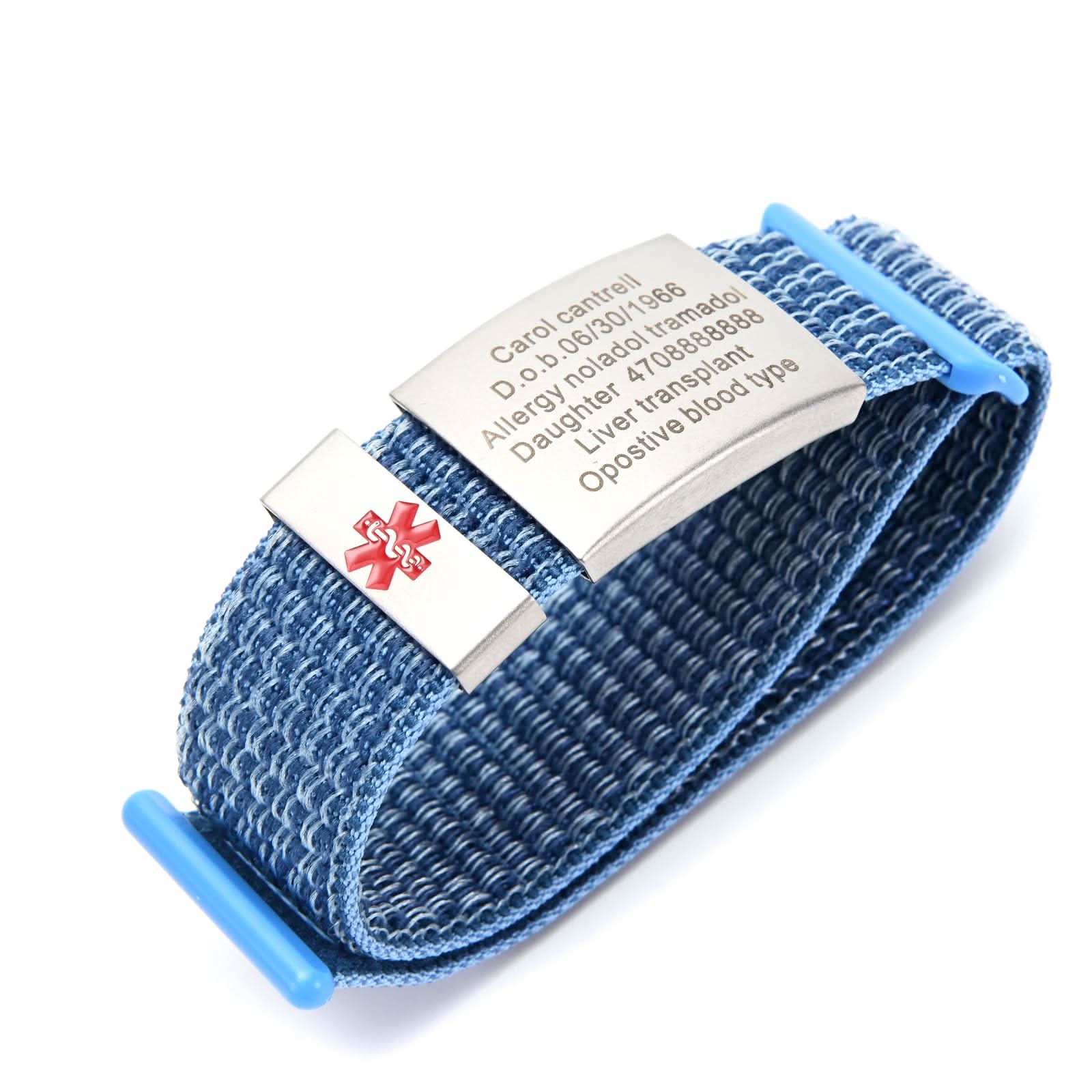 Personalized Medical ID Bracelet – Unisex Emergency Alert