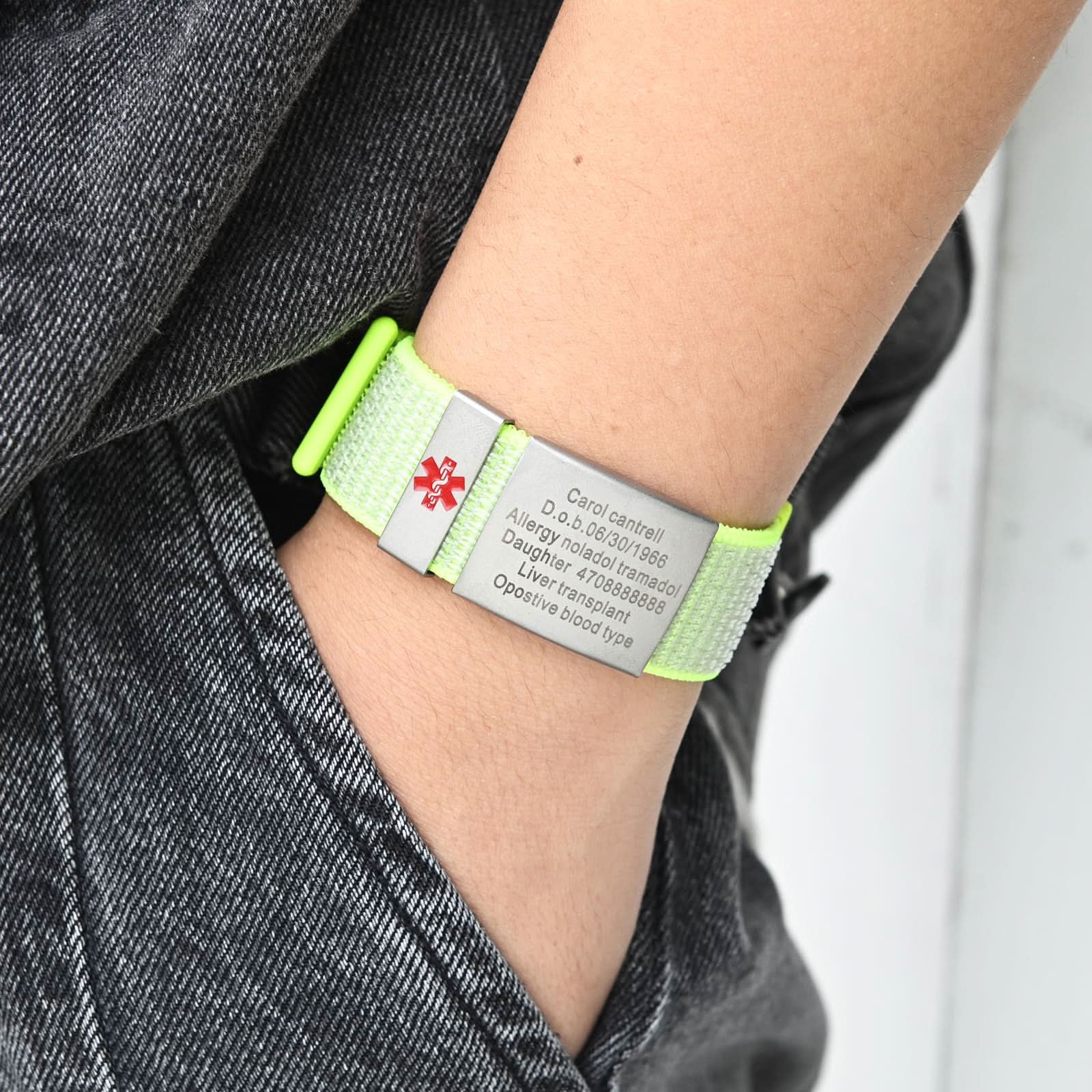 Personalized Medical ID Bracelet – Unisex Emergency Alert