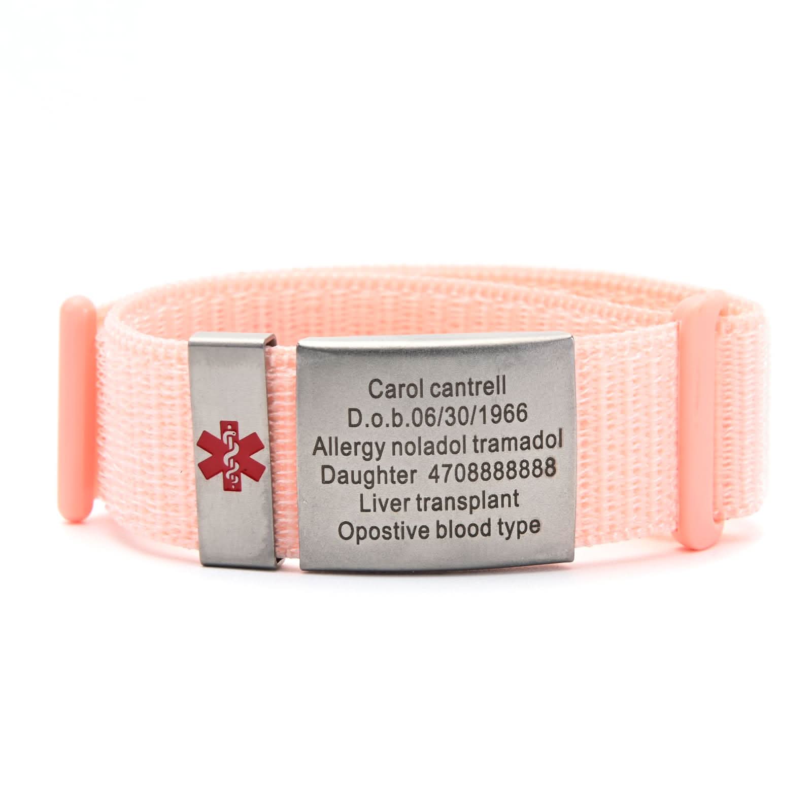Personalized Medical ID Bracelet – Unisex Emergency Alert