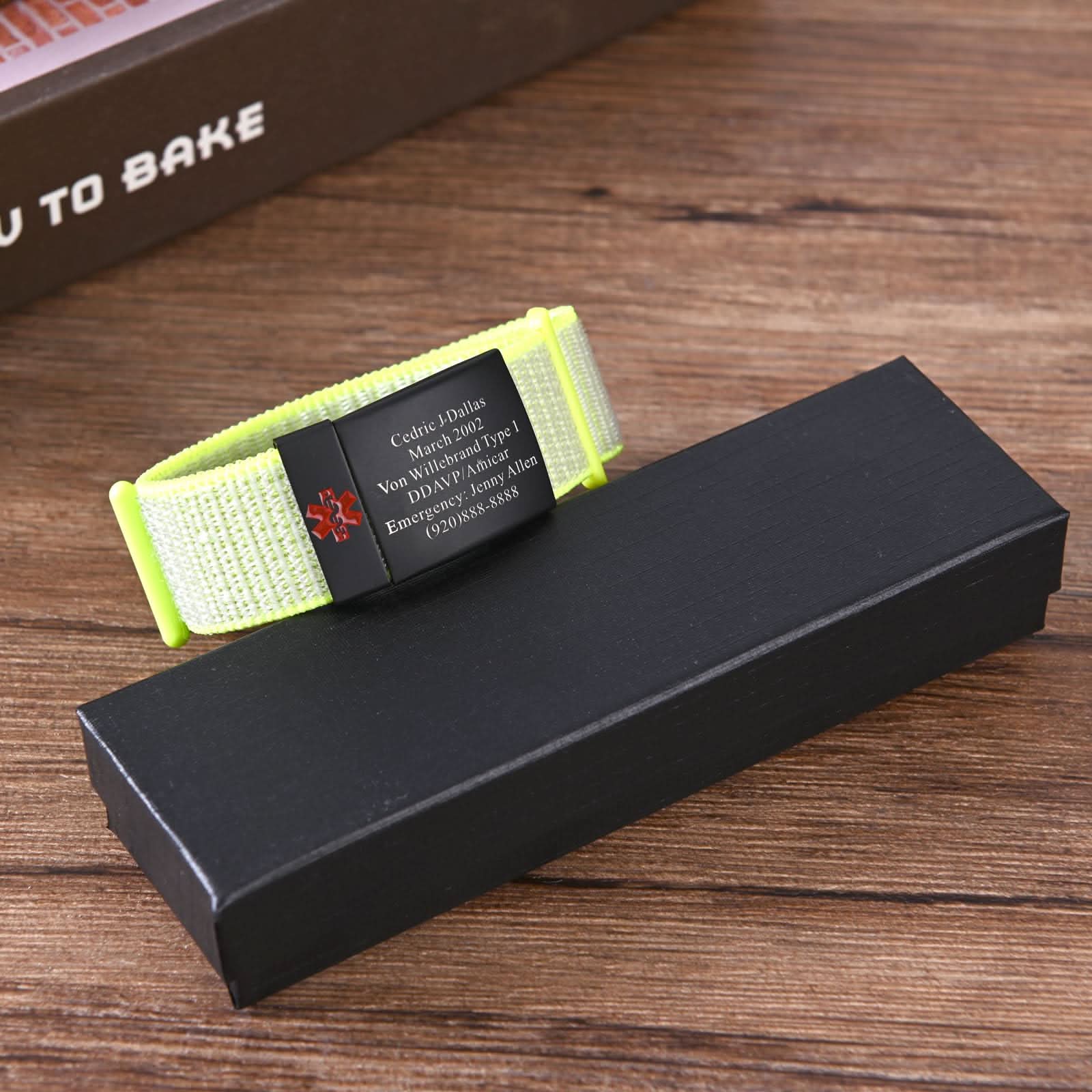 Personalized Medical ID Bracelet – Unisex Emergency Alert