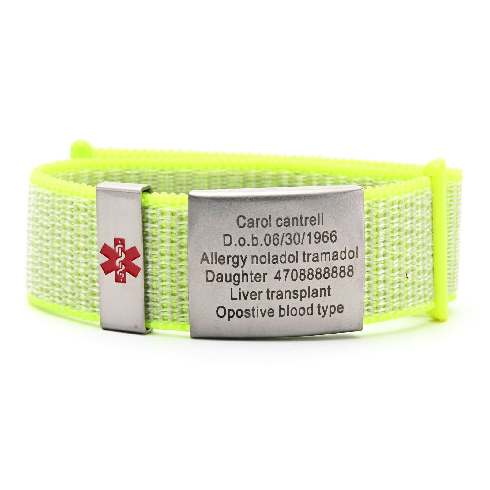 Personalized Medical ID Bracelet – Unisex Emergency Alert