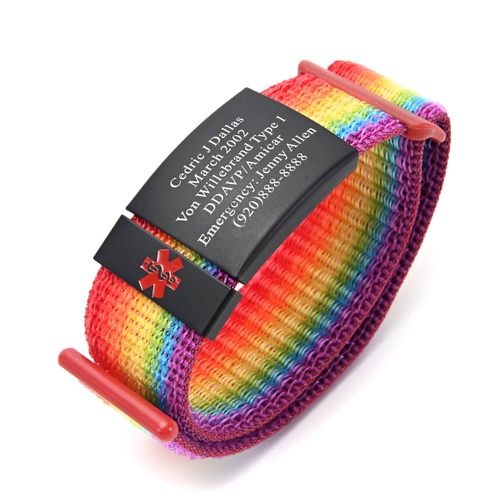 Personalized Medical ID Bracelet – Unisex Emergency Alert