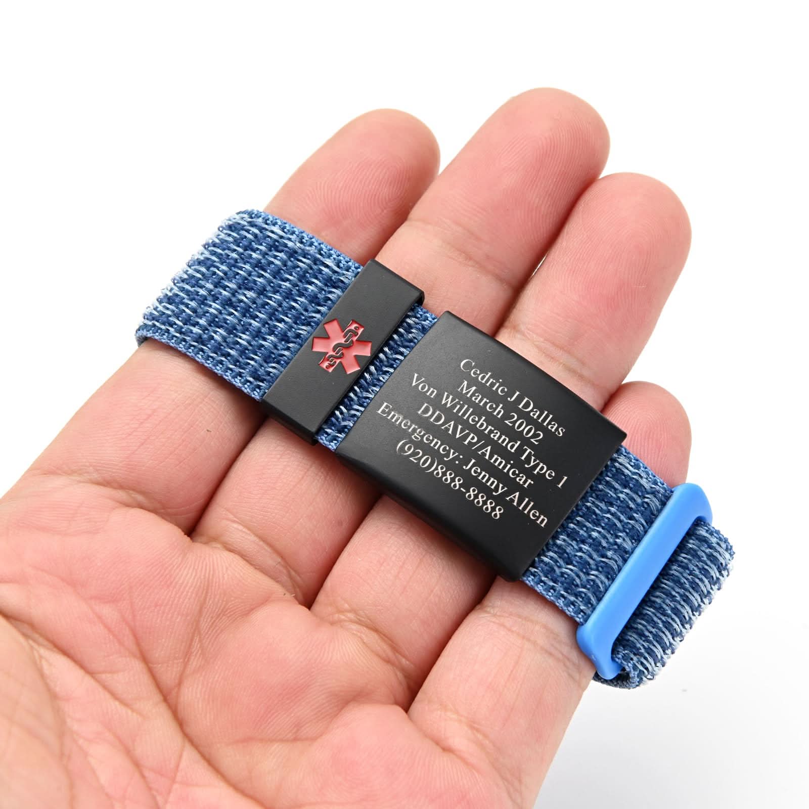 Personalized Medical ID Bracelet – Unisex Emergency Alert